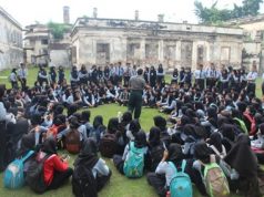 Study Lapangan Mapel Sejarah Kelas XI Ke Beteng “Pendhem” Kab. Ngawi