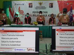 UPACARA VIRTUAL PERINGATI HARI PRAMUKA KE-60 “ Wujudkan Bangsa yang Berkarakter dan Bermartabat”