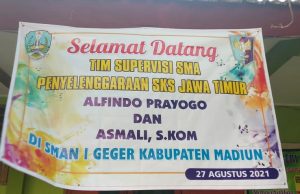 SUPERVISI SKS SMAN 1 GEGER KAB. MADIUN
