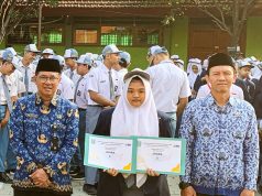 Penyerahan Kejuaraan O2SN Cabang Karate