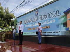 Kanit Reskrim Polsek Geger Lakukan Sosialisasi di SMAN 1 Geger