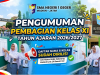 PENGUMUMAN PEMBAGIAN KELAS XI TAHUN AJARAN 2026/2027