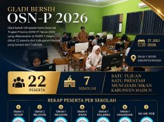 Pelaksanaan Gladi Bersih OSN-P 2026 Dilaksanakan di SMAN 1 Geger, Diikuti 22 Peserta dari Kabupaten Madiun