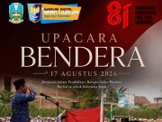 Upacara Peringatan HUT Ke-81 Kemerdekaan Republik Indonesia di SMAN 1 Geger