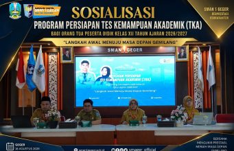 SOSIALISASI PROGRAM PERSIAPAN TES KEMAMPUAN AKADEMIK (TKA) BAGI ORANG TUA PESERTA DIDIK KELAS XII TAHUN AJARAN 2026/2027